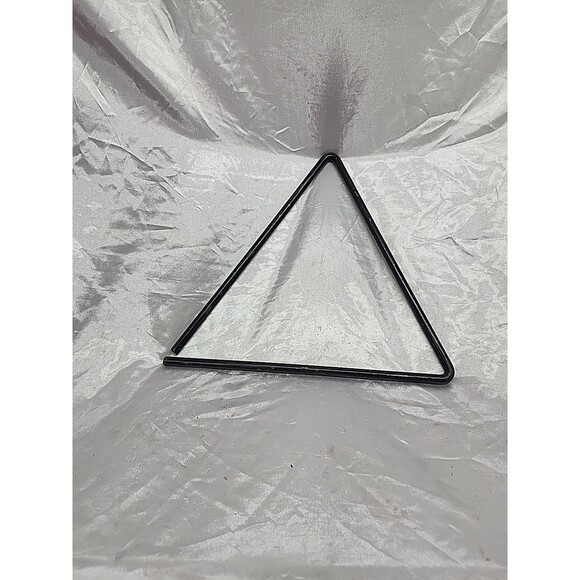 Hand Crafted Other - Vint. 12" X 12" Hand Forged Wrought Iron Triangle Dinner Bell